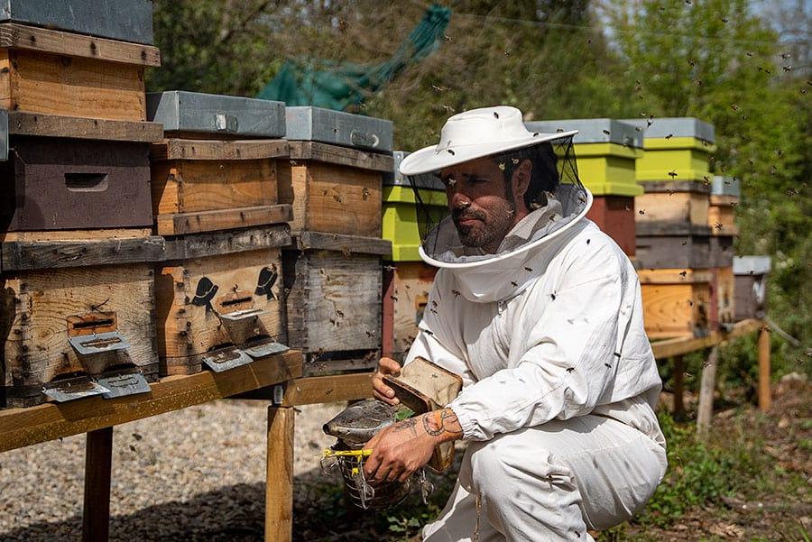 Èric Barbero, abellaire de Melvida