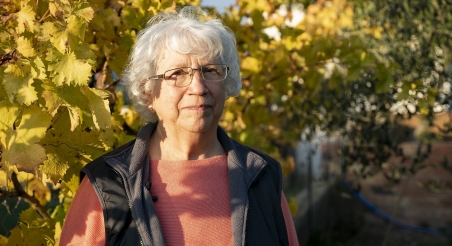 Conxita Enrich, ofertant de terres. PATXI URIZ | DIPUTACIÓ DE BARCELONA