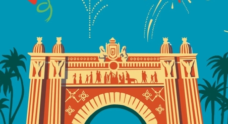 Cartell de La Setmana del Llibre en Català 2024. LA SETMANA