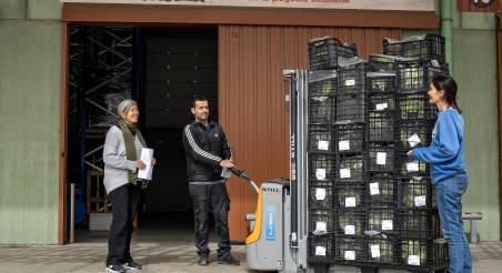 Centre logístic de Terra Pagesa. PATXI URIZ | DIPUTACIÓ DE BARCELONA
