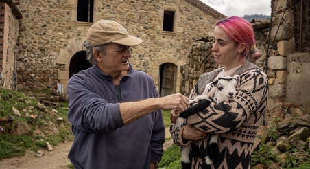 Josep Maria i Gemma Saurí, a Can Terrades.   PATXI URIZ | DIPUTACIÓ DE BARCELONA 