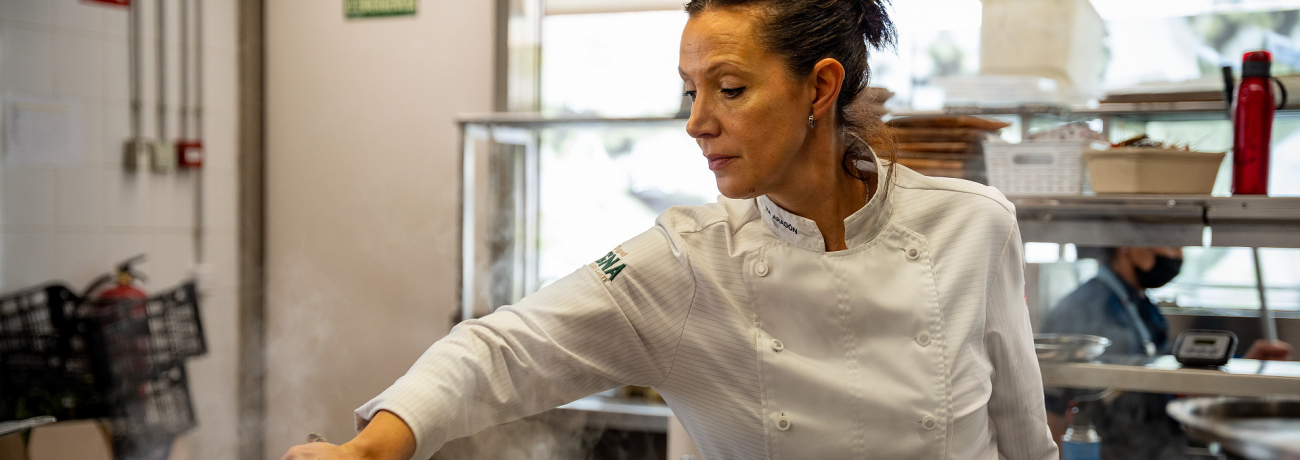 Susana Aragón xef Cèntric Gastro, El Prat de Llobregat. PATXI URIZ | DIPUTACIÓ DE BARCELONA