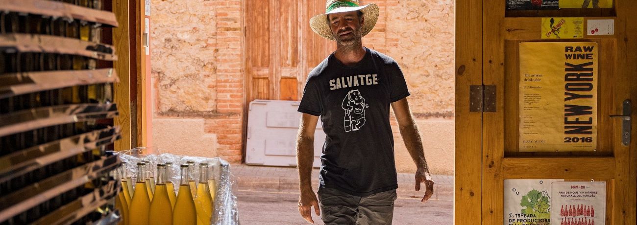 Rubèn Parera, pagès i enòleg a Finca Parera. PATXI URIZ | DIPUTACIÓ DE BARCELONA